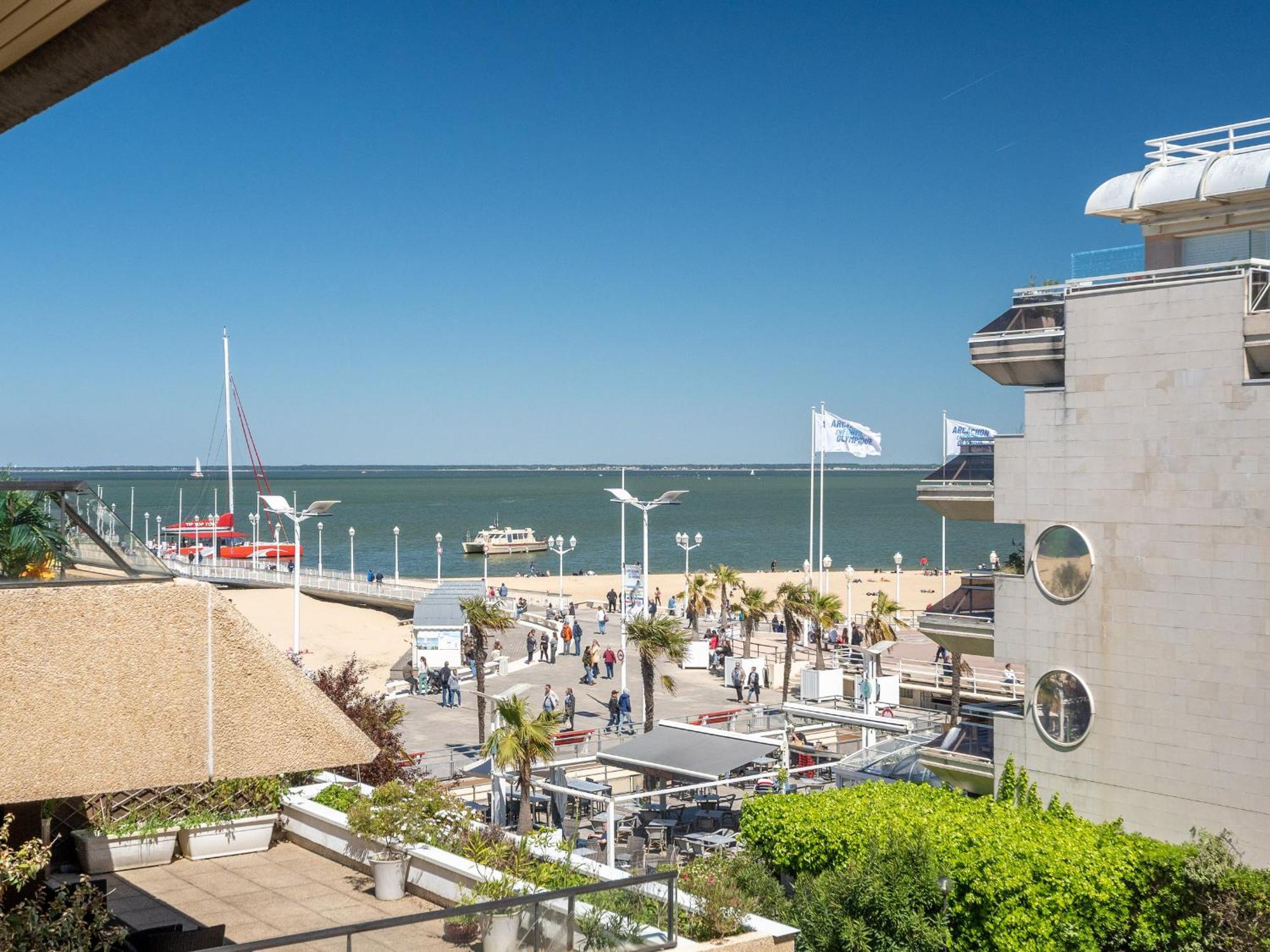 Arcachon Centre - Studio Confortable Proche Plage, Wifi - Fr-1-319-423 Exteriör bild