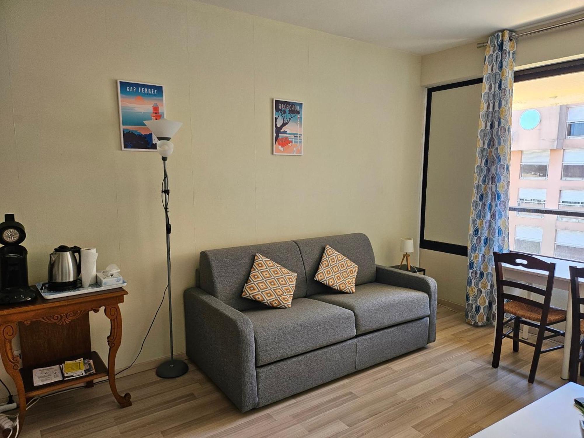Arcachon Centre - Studio Confortable Proche Plage, Wifi - Fr-1-319-423 Exteriör bild